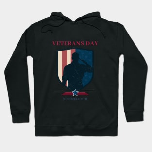 Grateful hearts salute our heroes on Veterans Day! Hoodie